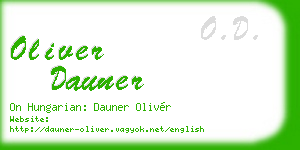 oliver dauner business card