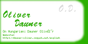 oliver dauner business card